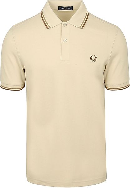 Fred Perry Polo Twin Tipped M3600 Beige - Größe XXL günstig online kaufen