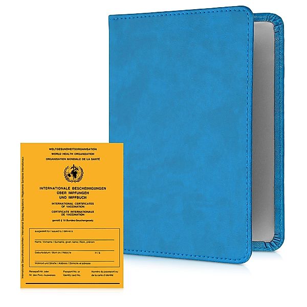 kwmobile Etui Impfpass Hülle aus Kunstleder, günstig online kaufen