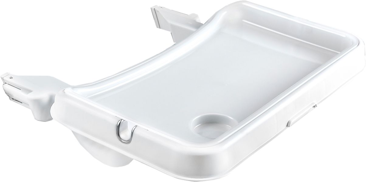 Hauck Hochstuhltablett Alpha Tray Tischaufsatz, weiß, günstig online kaufen