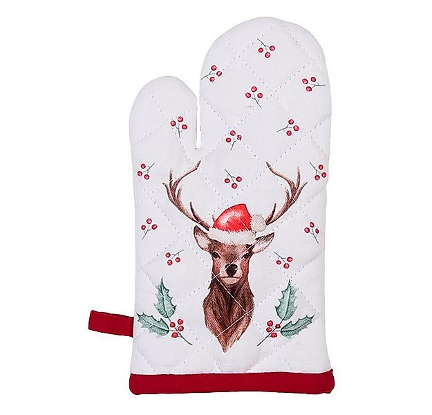 Clayre & Eef Topfhandschuhe Clayre & Eef HCH44K Ofenhandschuhe Kinder Weiß, günstig online kaufen