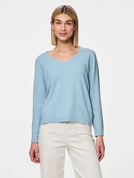 pieces V-Ausschnitt-Pullover PCBREE LS V-NECK KNIT NOOS BC günstig online kaufen