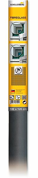 SCHELLENBERG Fliegengitter-Gewebe "aus Fiberglas in anthrazit und weiß" Pac günstig online kaufen