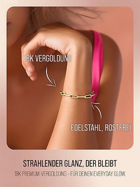 THIORA Armband Island Links Damen Armband – Verstellbare Gliederkette vergo günstig online kaufen