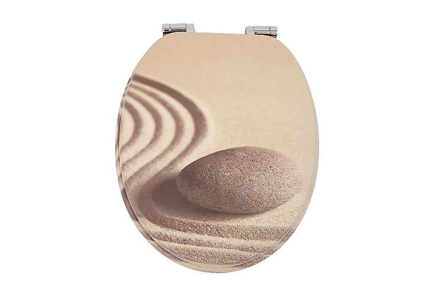 SINOBATH WC-Sitz Toilettensitz mit MDF-Holzkern & Absenkautomatik (mit Ergo günstig online kaufen