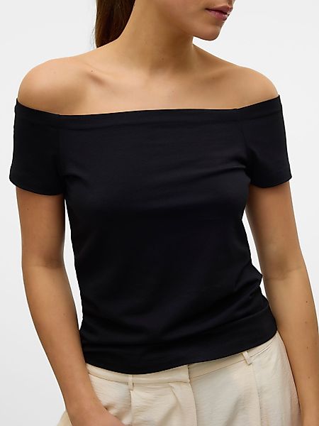 Vero Moda T-Shirt Schulterfreies Kurzarm Trendiger günstig online kaufen