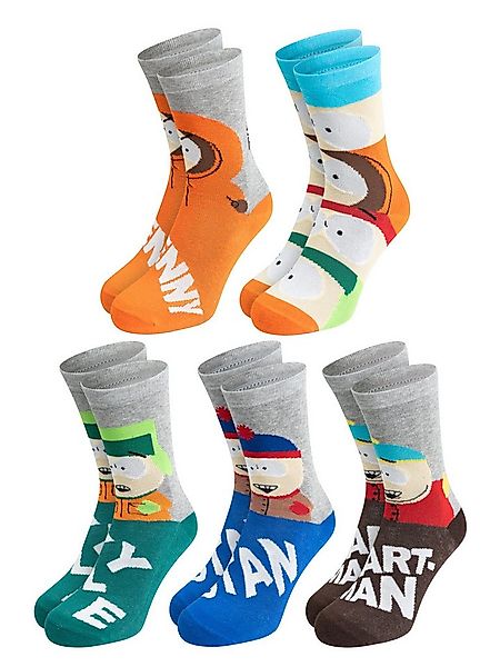United Labels® Socken South Park Socken Sneaker Strümpfe (5er Pack) 40-45 günstig online kaufen