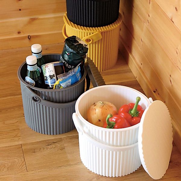 Hachiman Aufbewahrungsbox Hachiman Omnioutil Mini-Eimer Weiß günstig online kaufen
