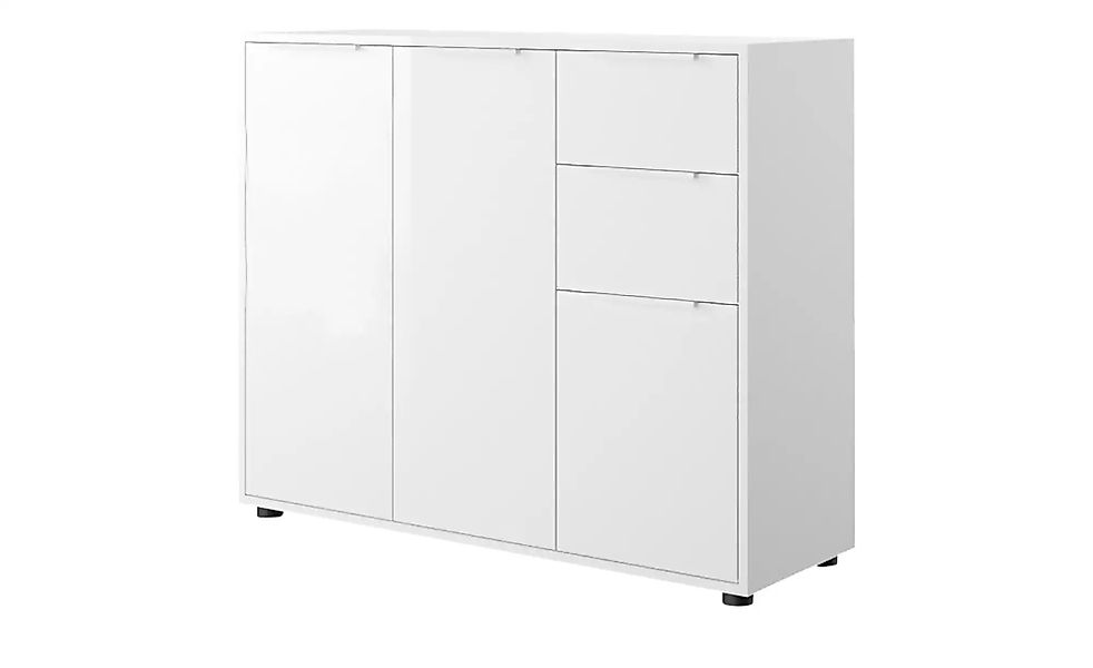 Sideboard  Esporlatu ¦ weiß ¦ Maße (cm): B: 106,2 H: 87,6 T: 35.3 Schränke günstig online kaufen