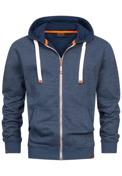 Indicode Sweatjacke INBaustian mit kuscheliger Innenseite günstig online kaufen