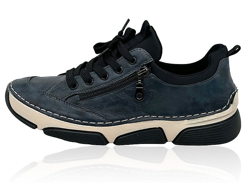 Nowaland Bequeme Damen Freizeitschuhe mit Zierreißverschluss und Schnürung günstig online kaufen