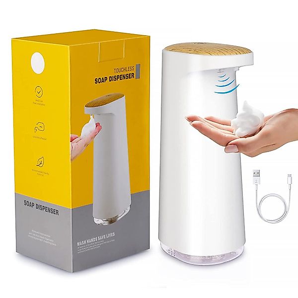 zggzerg Seifenspender No-Touch Schaumseifenspender Elektrisch,450ml Große günstig online kaufen