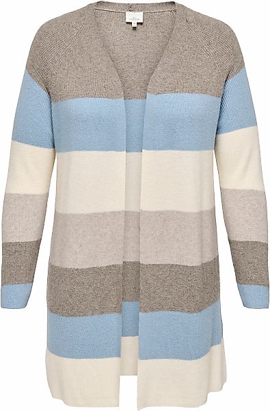 ONLY CARMAKOMA Strickjacke "CARATIJA L/S STRIPE CARDIGAN KNT" günstig online kaufen