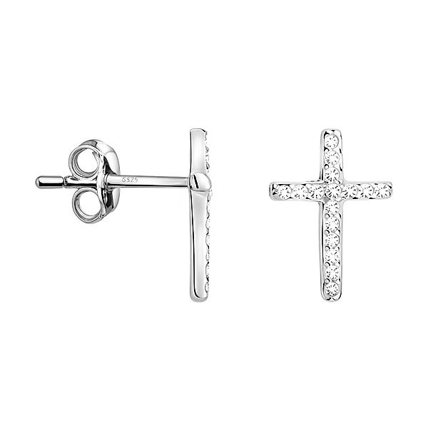 Sofia Milani Paar Ohrstecker Kreuz, 925 günstig online kaufen
