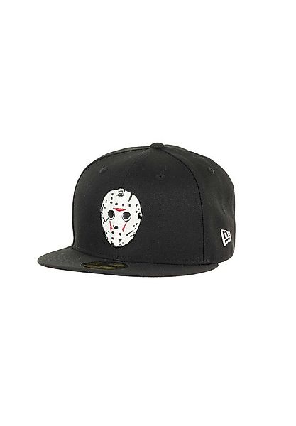 New Era Flat Cap Freitag der 13. Jason Maske Schwarz Grau 59Fifty Basecap N günstig online kaufen