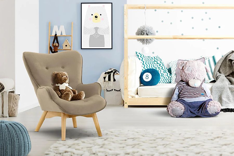 Home affaire Sessel "Duca Mini" in kleiner Ausführung für Kinder günstig online kaufen
