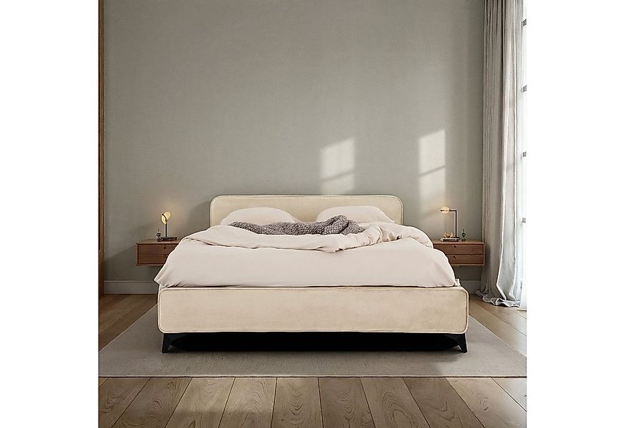 IDIMEX Polsterbett LAVORO, Bett 140x200 cm mit Lattenrost und Stoffbezug, D günstig online kaufen