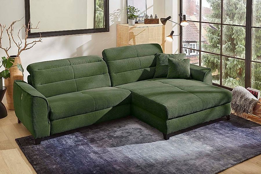 Jockenhöfer Gruppe Ecksofa Double One L-Form, mit 2x 120cm breiten, elektro günstig online kaufen
