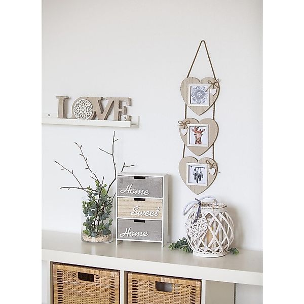 MICA Dekolicht Windlicht - mit Weide günstig online kaufen