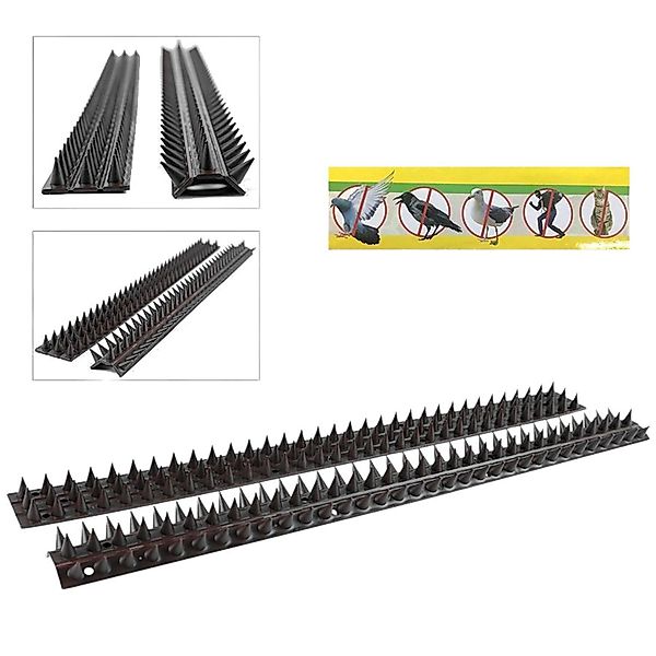 BURI Taubenspikes Vogelabwehr Zaunspitzen 5m Taubenspikes günstig online kaufen
