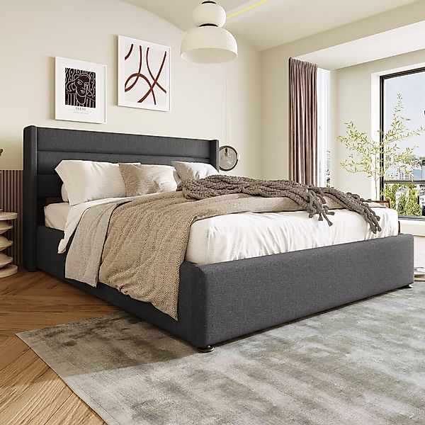 PHOEBE CAT Boxspringbett (Funktionsbett, Doppelbett Hydraulisches günstig online kaufen