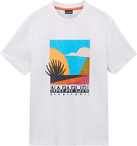 Napapijri Kurzarmshirt S-ARBIA SS Mit Rundhalsausschnitt günstig online kaufen