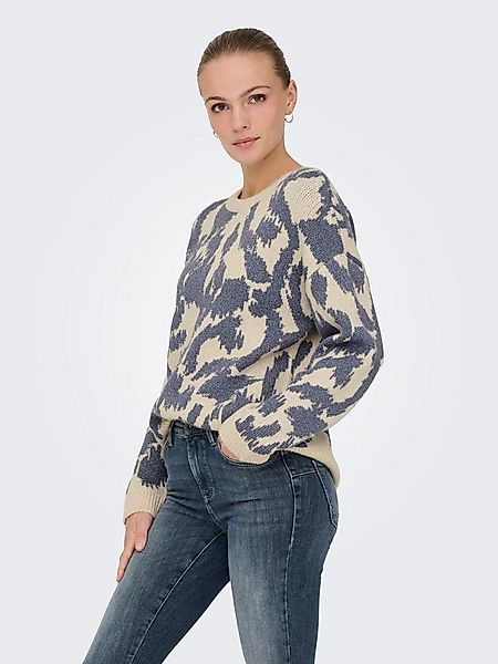ONLY Strickpullover ONLGIGI LS GLITTER O-NECK KNT günstig online kaufen