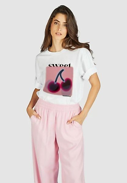 MARC AUREL T-Shirt mit "Cherry"-Print günstig online kaufen
