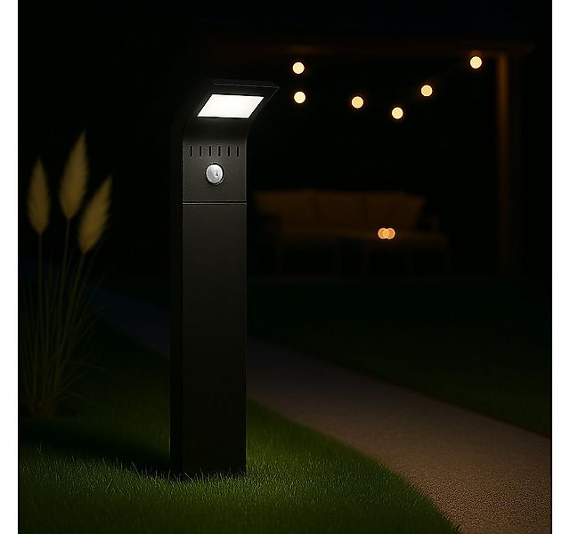 MeLiTec LED Solarleuchte SO44, Solar-Gartenleuchte, LED fest integriert, Ta günstig online kaufen
