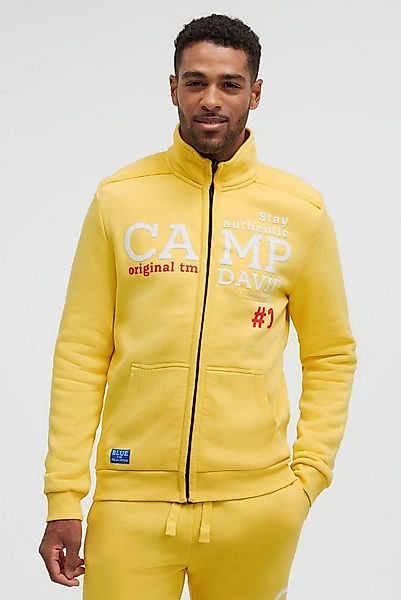 CAMP DAVID Sweatjacke mit Stehkragen günstig online kaufen