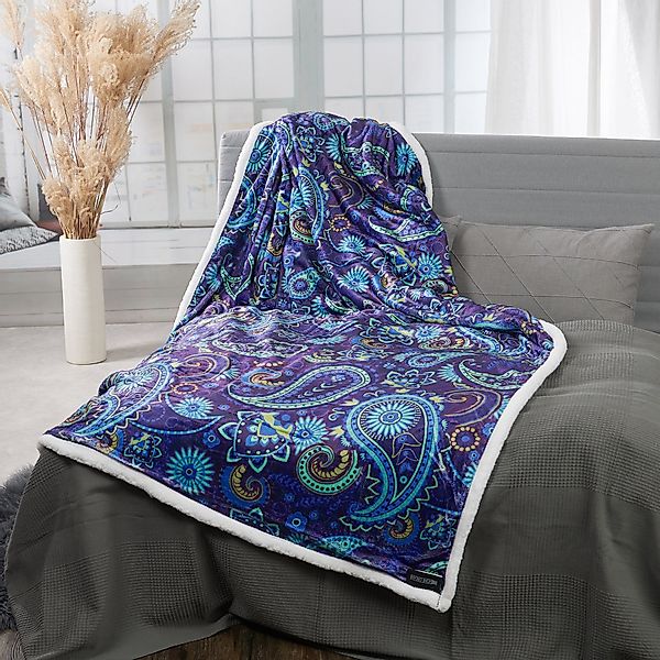 Wohndecke Paisley, HOME DREAM, 150 x günstig online kaufen