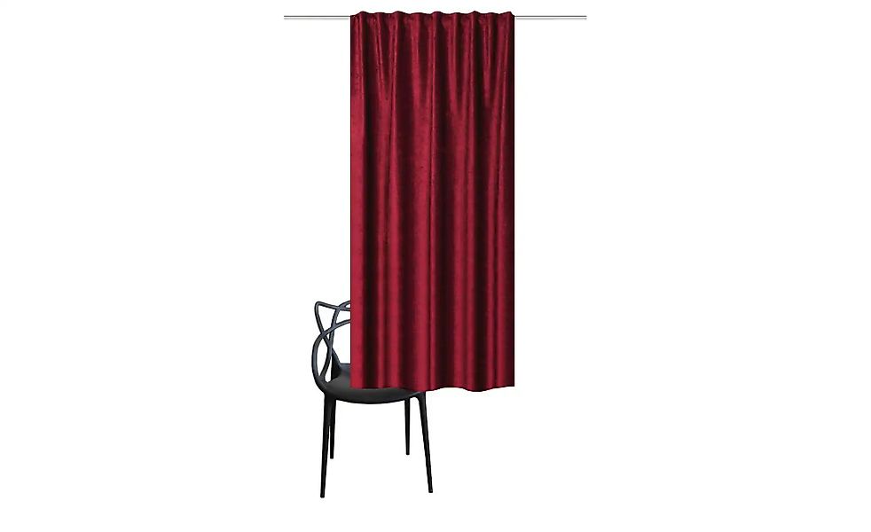 HOME Wohnideen Fertigschal   ¦ rot ¦ Maße (cm): B: 135 H: 175 Gardinen & Ro günstig online kaufen