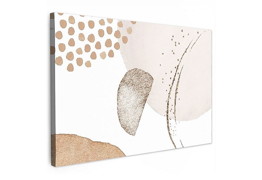 OneMillionCanvasses® Leinwandbild Aquarell - Pastell - Beige - Abstrakt - M günstig online kaufen
