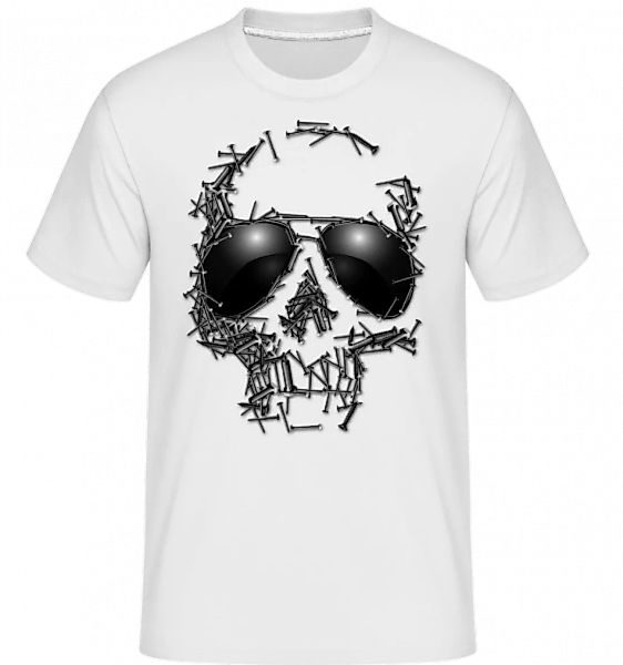 Sonnenbrille Totenkopf · Shirtinator Männer T-Shirt günstig online kaufen