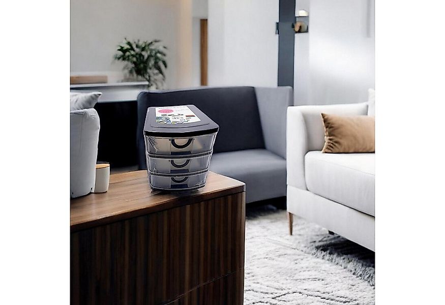 HAC24 Aufbewahrungsbox Schubladenbox Organizer Stapelbar Sortierbox Kleinte günstig online kaufen