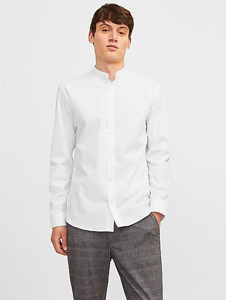 Jack & Jones Langarmhemd JJJOE SHIRT LS PLAIN MAO günstig online kaufen
