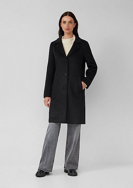 s.Oliver Wintermantel Outdoor-Mantel Mantel aus Wollmix mit Reverskragen günstig online kaufen