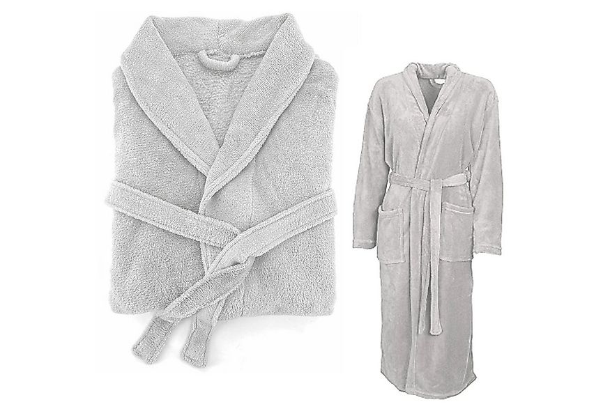 heimtexland Bademantel Super Soft Bademantel Teddy Fleece Morgenmantel, Mid günstig online kaufen