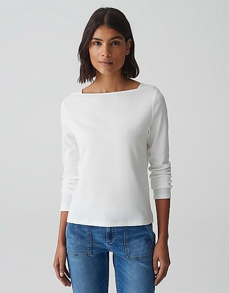 OPUS Langarmshirt Longsleeve SUBDA Slim aus günstig online kaufen