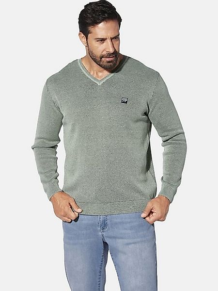 Jan Vanderstorm Strickpullover KEIMO mit kernigem Strickmuster günstig online kaufen