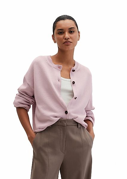 Marc OPolo Strickjacke softe Qualität, Oversize, mit Rollsäumen günstig online kaufen