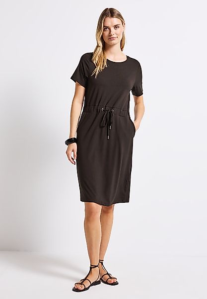 STREET ONE Jerseykleid, mit Tunnelzug an der Taille günstig online kaufen