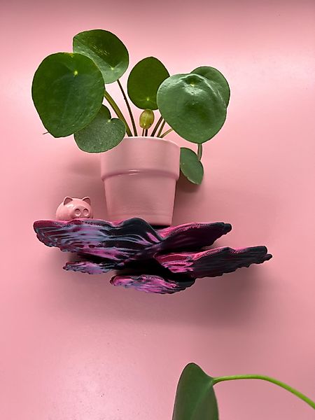 Roomberry Deko-Wandregal Schwebendes Schichtpilz Wandregal – günstig online kaufen