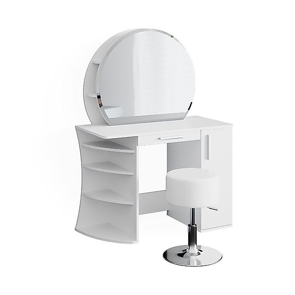 Vicco Schminktisch Almina, Weiß, 100 cm günstig online kaufen