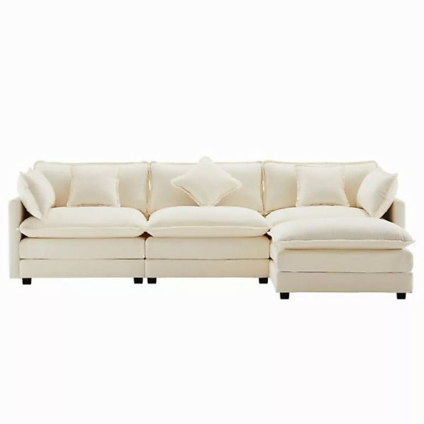 i@home Sofa Polstermöbel, L-förmiges Ecksofa, Polstersofa, 3 sitzer-Sofa, g günstig online kaufen