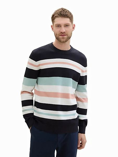 TOM TAILOR Strickpullover, im Streifen-Design günstig online kaufen