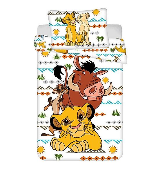 Disney The Lion King Bettwäsche Design Kuschelige Bettwäsche Baumwolle, 140 günstig online kaufen
