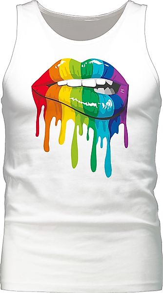 Shirtracer Tanktop Lippen LGBT & LGBTQ günstig online kaufen