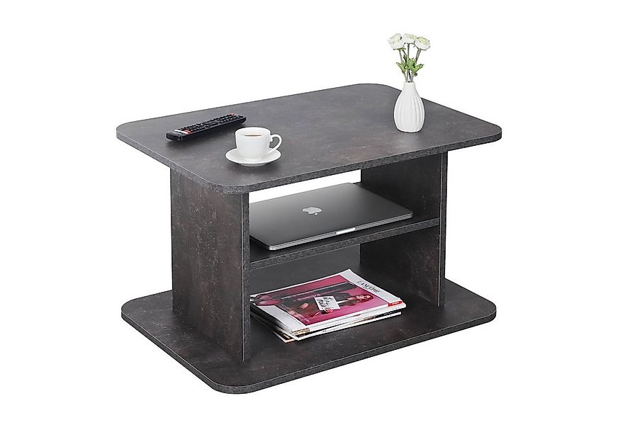 RICOO Couchtisch WM094-BG (1-St), Sofatisch mit Stauraum Wohnzimmer Tisch B günstig online kaufen