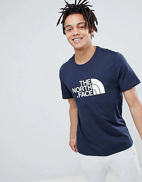 The North Face – Easy – Marineblaues T-Shirt-Navy günstig online kaufen