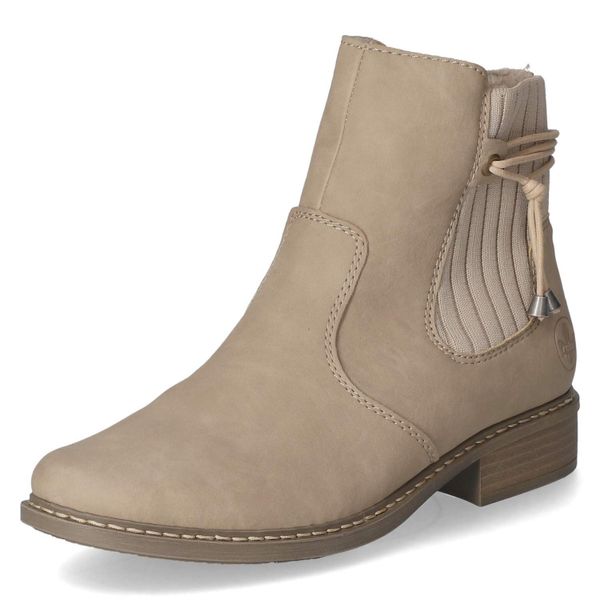 Rieker Winterstiefelette, Winterboots, Chelseaboots, Blockabsatz, mit günstig online kaufen